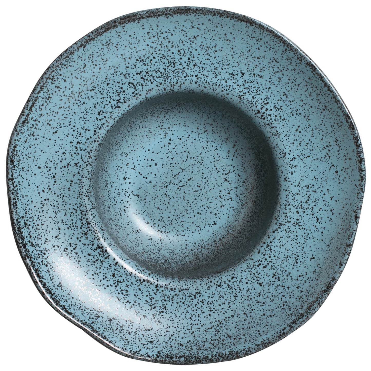 ORGANIC DEEP RIM STONEWARE Ø28x6.5CM 450ML NIGHT SKY