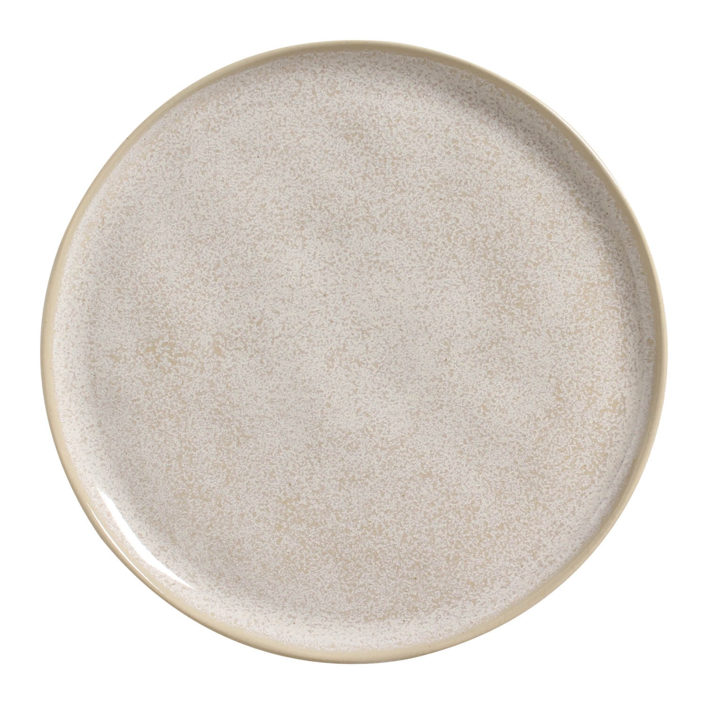 BIO DINNER PLATE STONEWARE Ø27.5CM LATTE