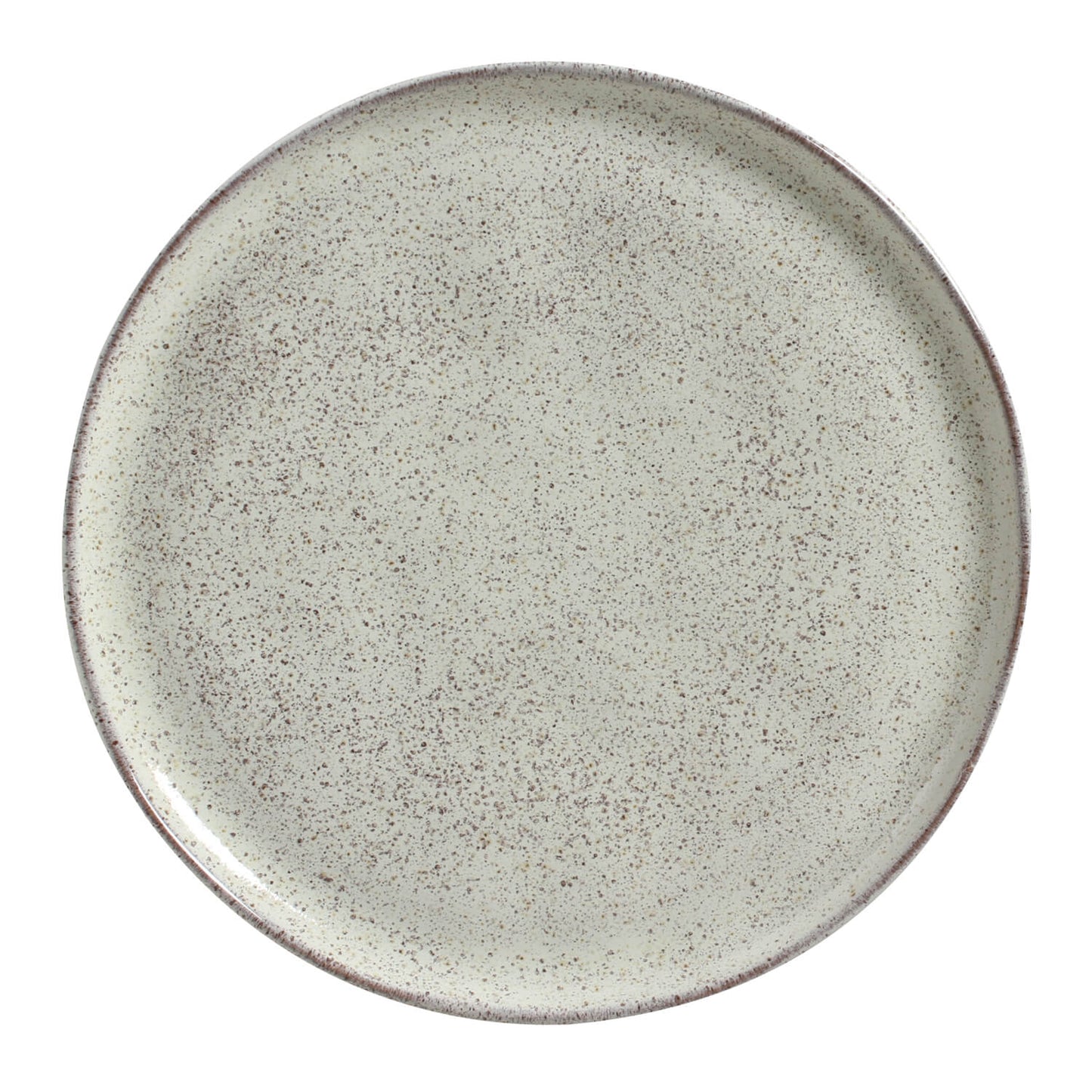 BIO DINNER PLATE STONEWARE Ø27.5CM PISTACHE