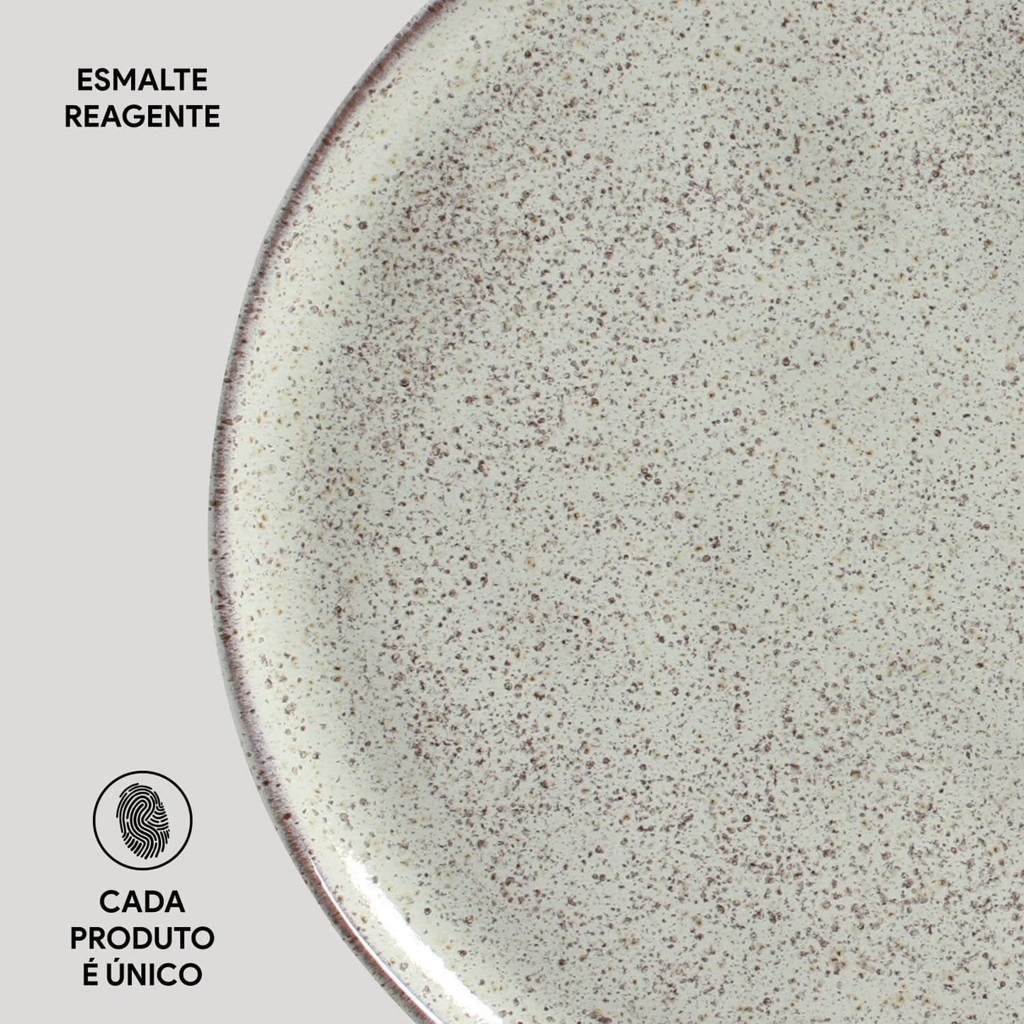BIO DINNER PLATE STONEWARE Ø27.5CM PISTACHE
