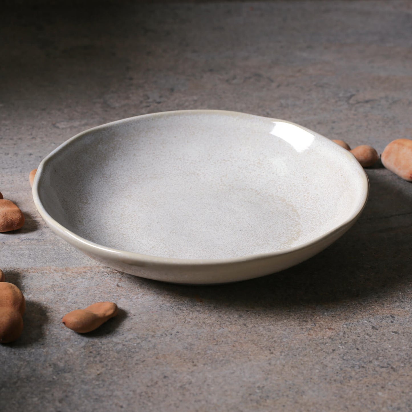 BIO BOWL STONEWARE Ø22.5CM 830ML LATTE