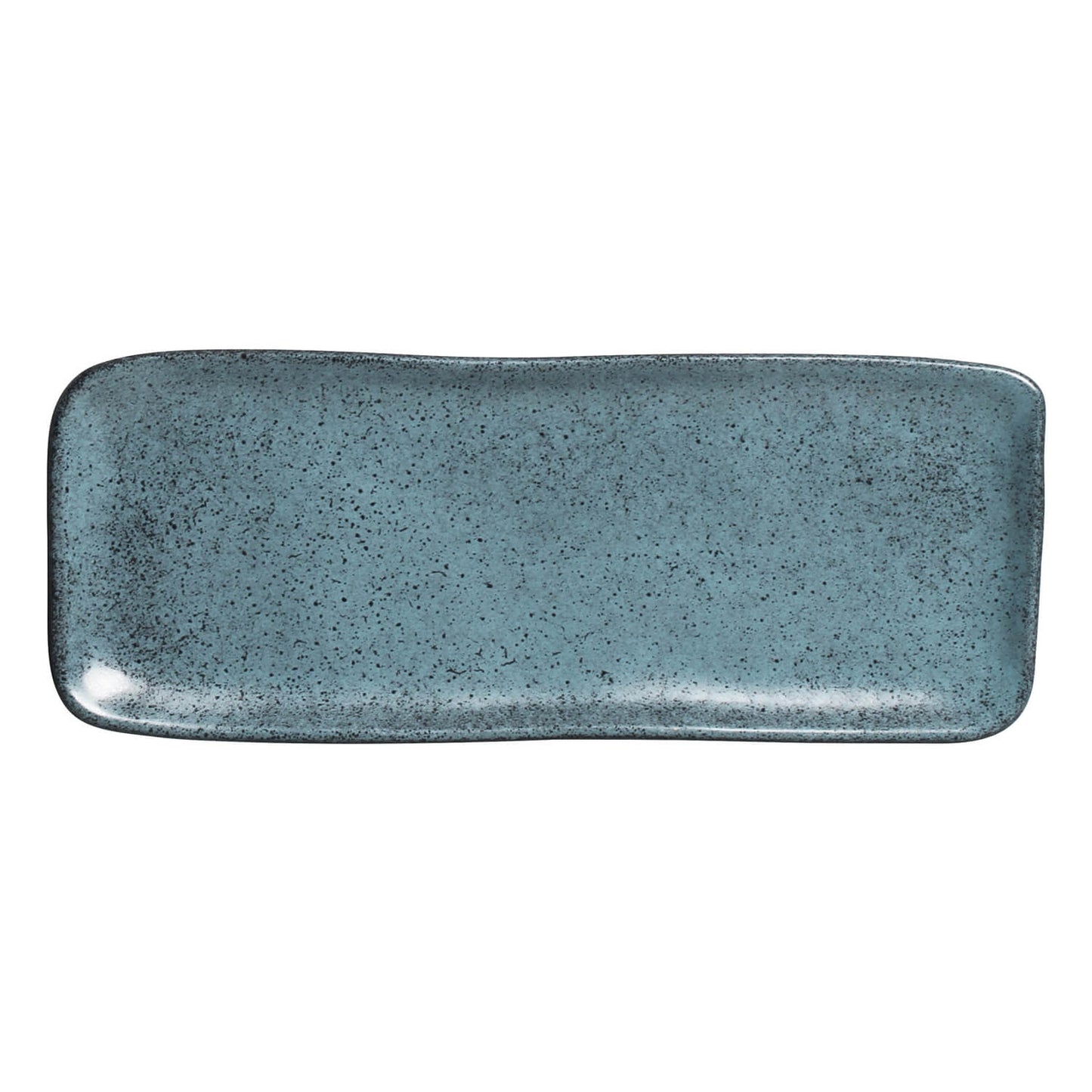 ORGANIC RECTANGULAR PLATTER STONEWARE 33x13CM NIGHT SKY