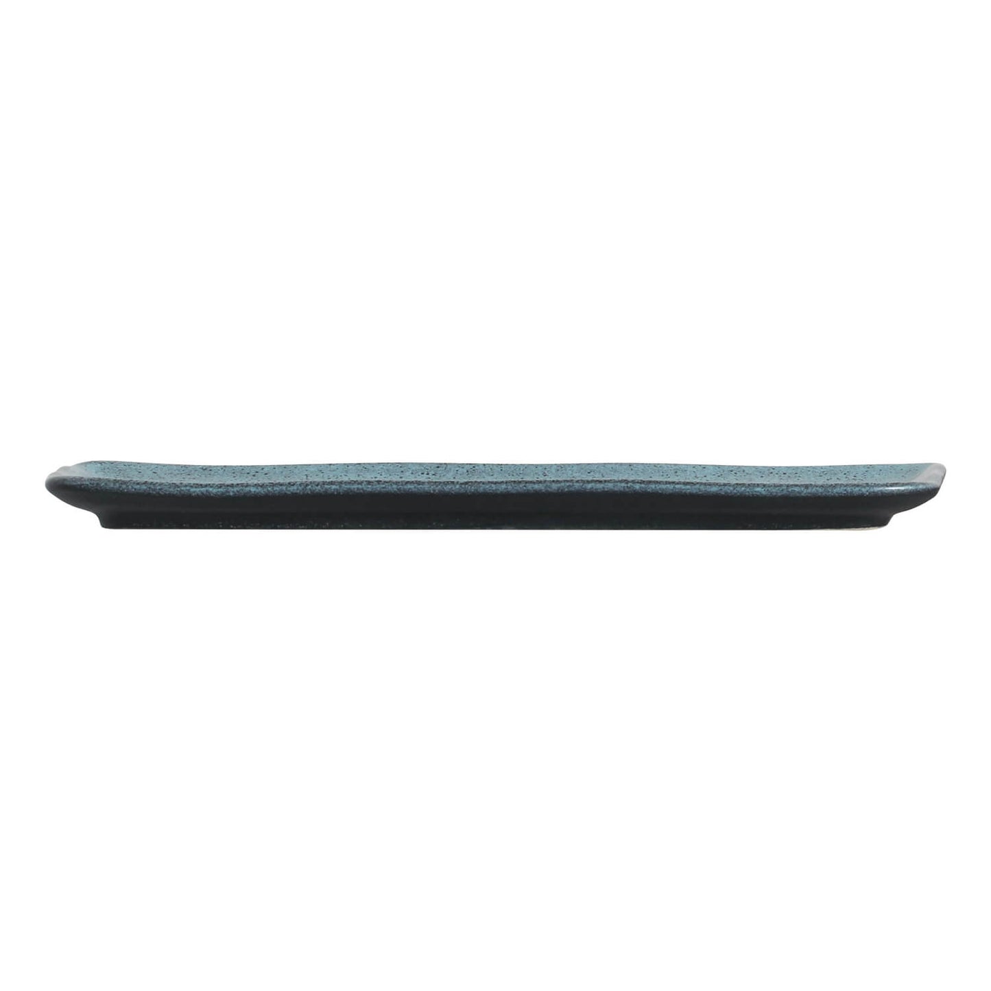 ORGANIC RECTANGULAR PLATTER STONEWARE 33x13CM NIGHT SKY