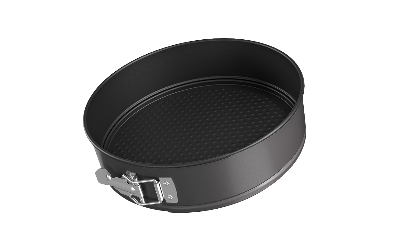 Brinox Bakeware Line - Aluminum - Round Springform Pan Ø26Cm Graphite