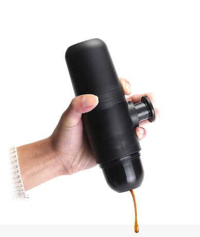 Manual portable mini coffee machine