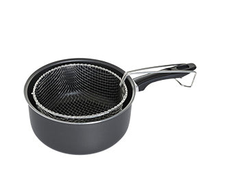 Brinox Maple Line- Fryer With Basket Ø20Cm -Graphite