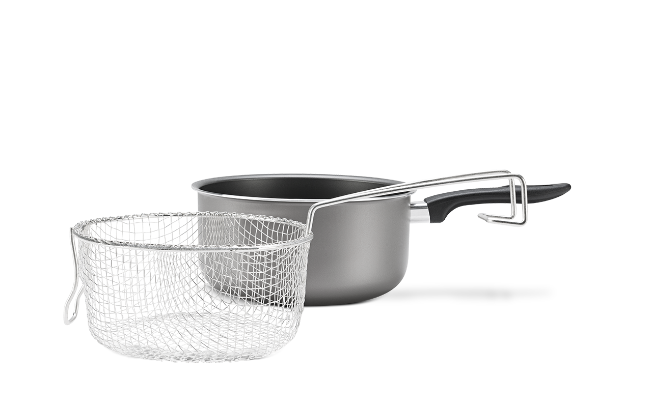 Brinox Maple Line- Fryer With Basket Ø20Cm -Graphite