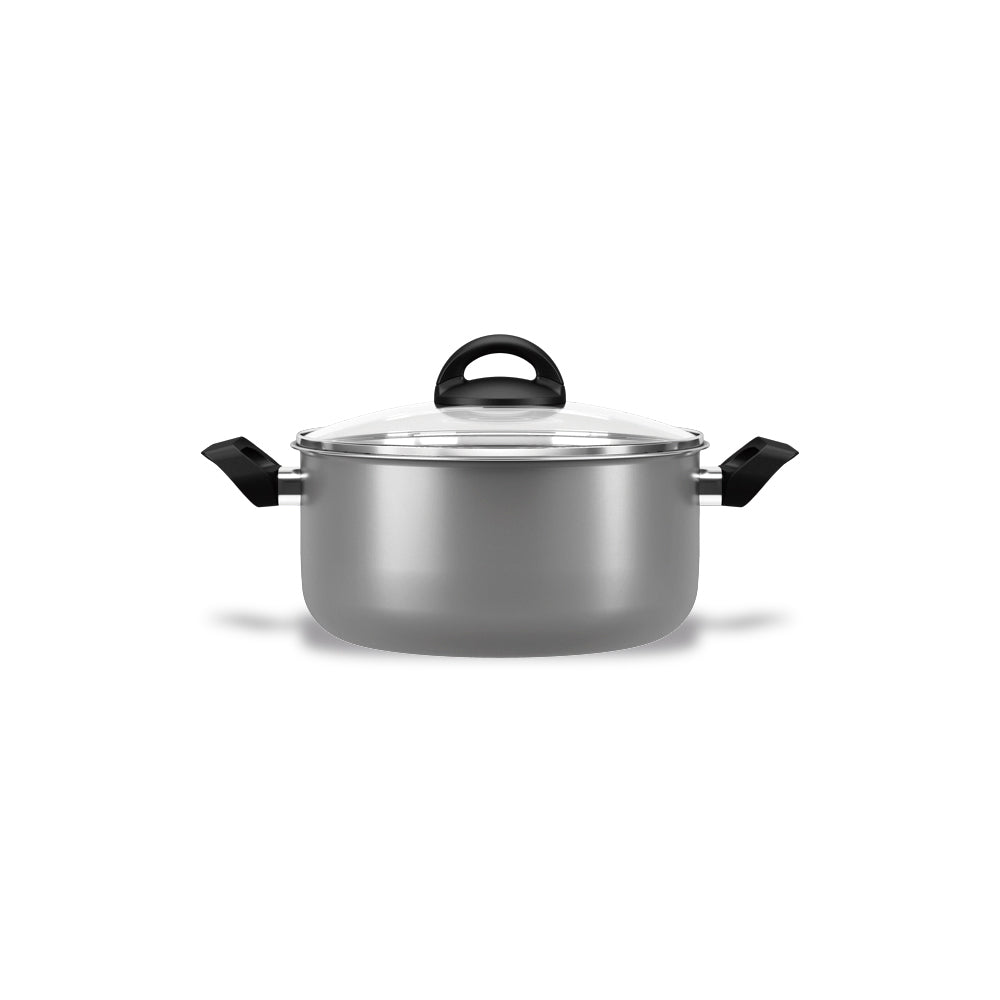 Brinox Maple Line- Casserole With Lid - Ø20 - Graphite