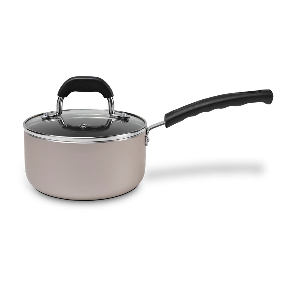 Brinox Saffron Line - Aluminum - Sauce Pan W/Lidã˜18Cm 1,75L Champagne