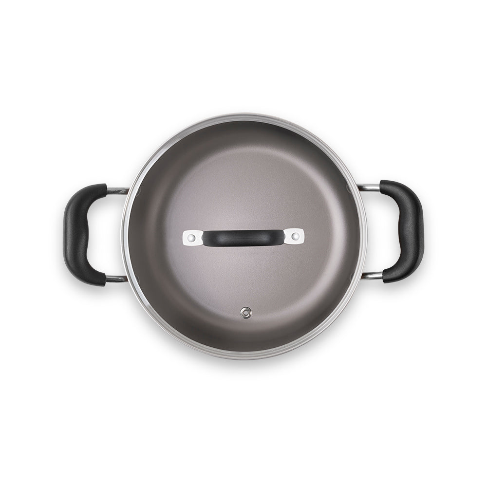 Brinox Saffron Line - Aluminum - Casserole W/Lid Ø24Cm 4,50L Champagne
