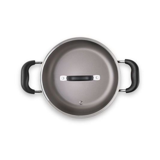 Brinox Saffron Line - Aluminum - Casserole W/Lid Ø24Cm 4,50L Champagne