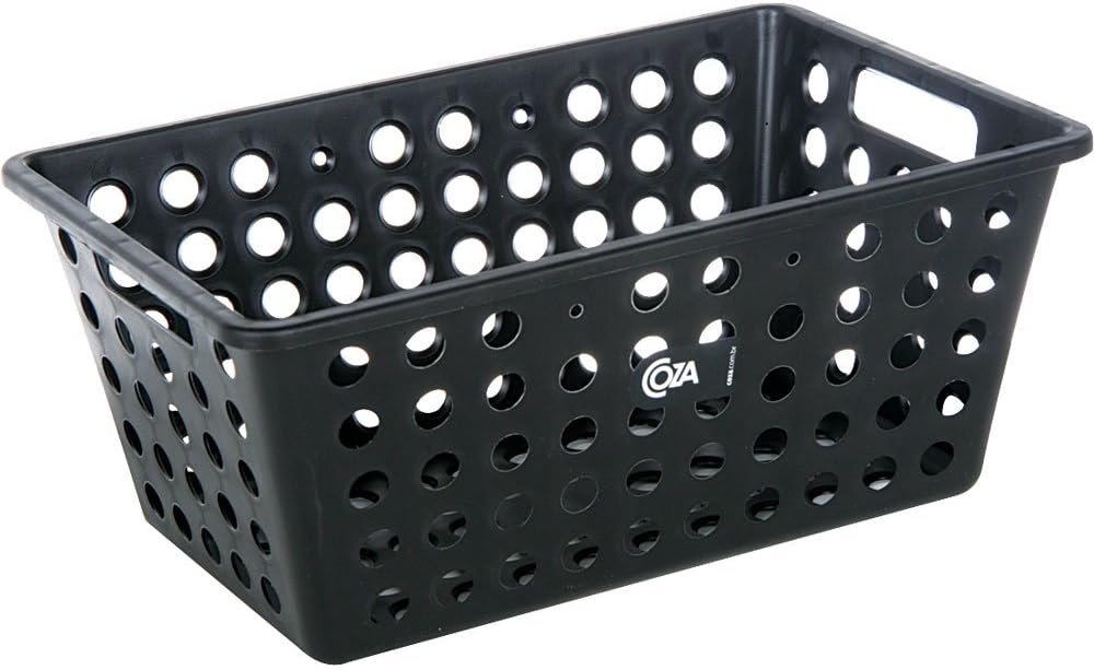 Brinox Plastic Large Basket 4,4L - 28,8 X 19,1 X 12,3 Cm One Black