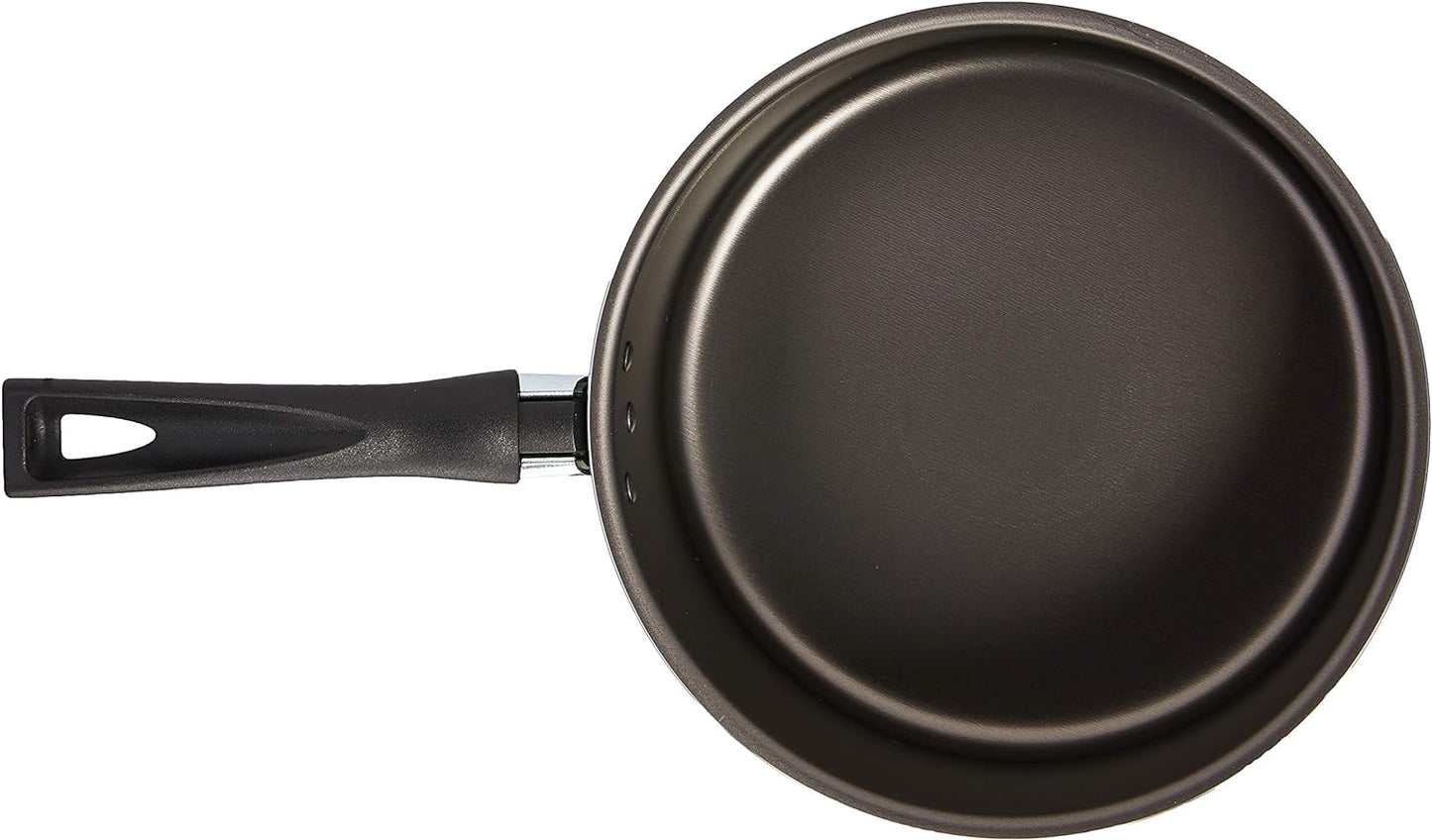 Brinox Maple Line- Deep Sauce Pan W/Lid Ø24Cm Graphite
