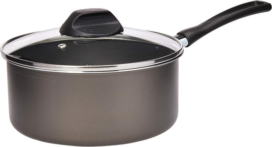 Brinox Maple Line- Deep Sauce Pan W/Lid Ø24Cm  Graphite