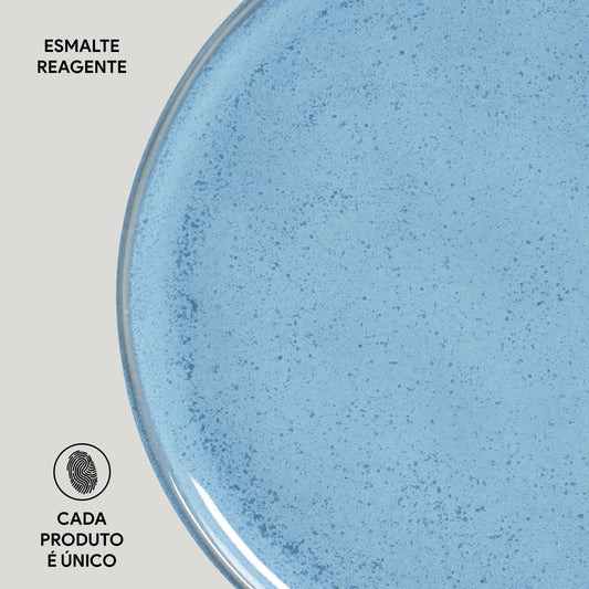 BIO DINNER PLATE STONEWARE Ø27.5CM BREEZE