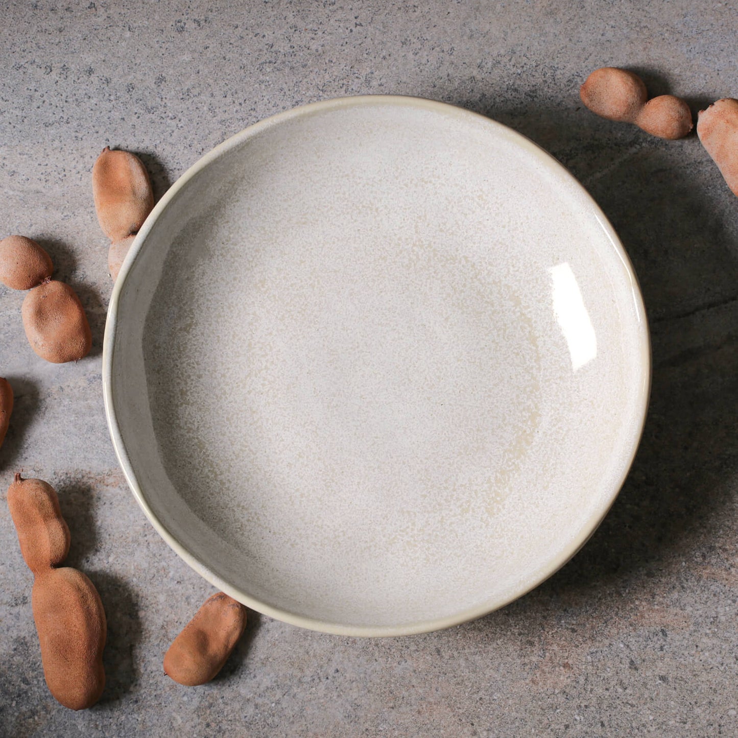 BIO BOWL STONEWARE Ø22.5CM 830ML LATTE