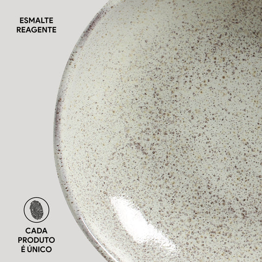 BIO BOWL STONEWARE Ø22.5CM 830ML PISTACHE
