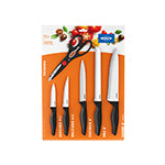 Brinox 6Pcs Stainless Steel Knife Set