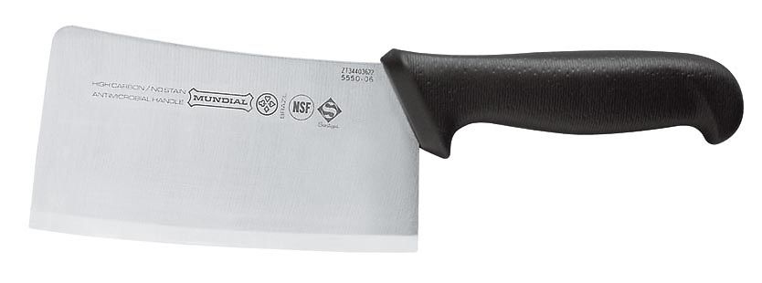 Mundial Black 6' Cleaver