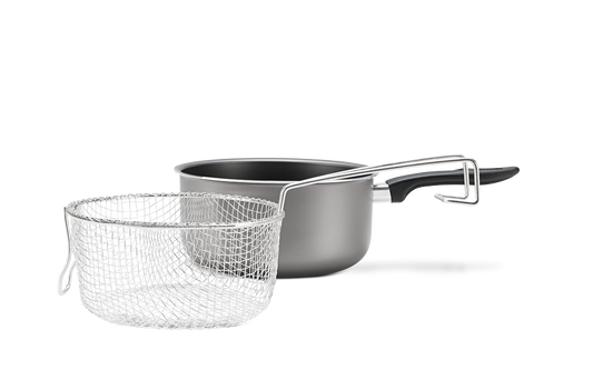 Brinox Maple Line- Fryer With Basket Ø20Cm -Graphite