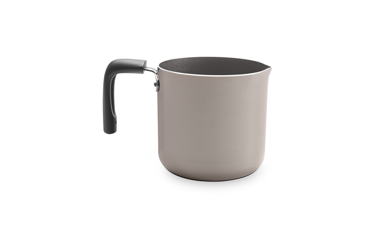 Brinox Saffron Line - Aluminum - Milk Boiler Ø12Cm 1,20L Champagne