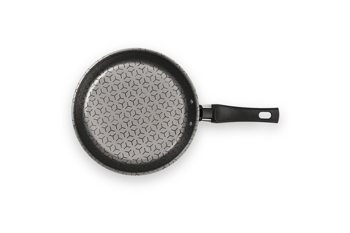 Brinox Maple Line- Tall Frying Pan W/Lid Ø24 -Graphite
