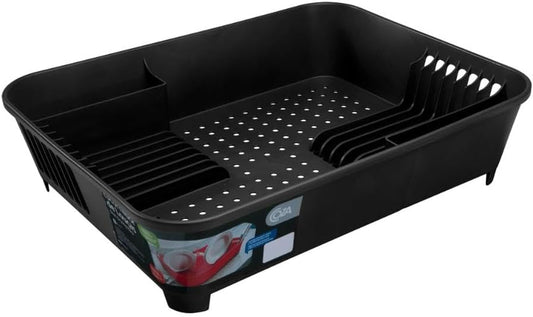 Brinox Plastic Dish Drainer Basic Black