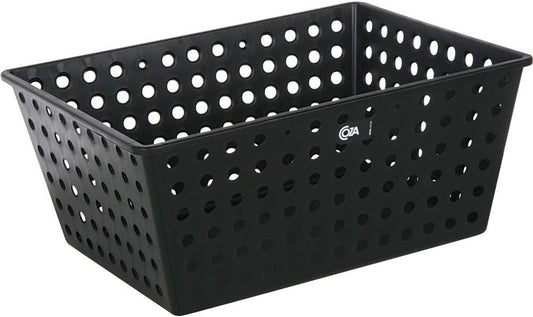Brinox Plastic Large Basket 4,4L - 28,8 X 19,1 X 12,3 Cm One Black