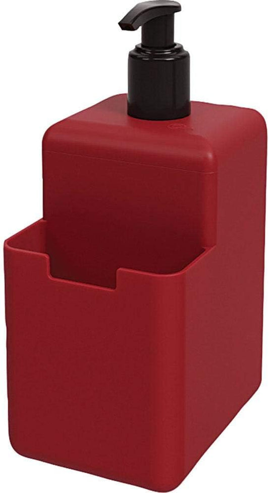 Brinox Plastic Soap Dispenser 500Ml Single Bold Red