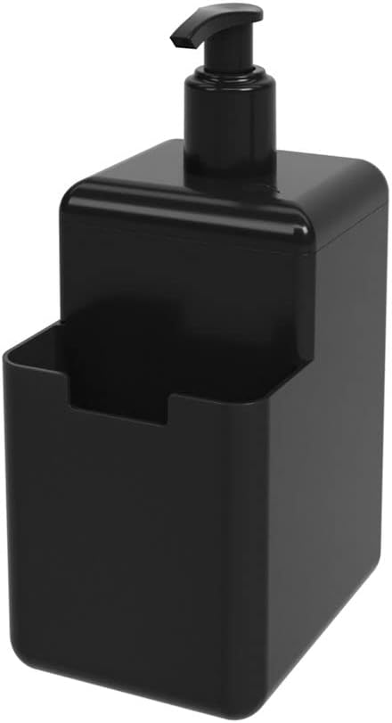 Brinox Plastic Soap Dispenser 500Ml Single Black