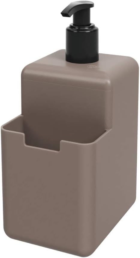 Brinox Plastic Soap Dispenser 500Ml Single Warm Gray